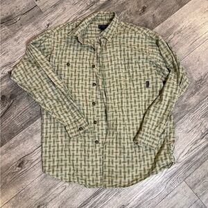 Vintage men’s Patagonia patterned button down